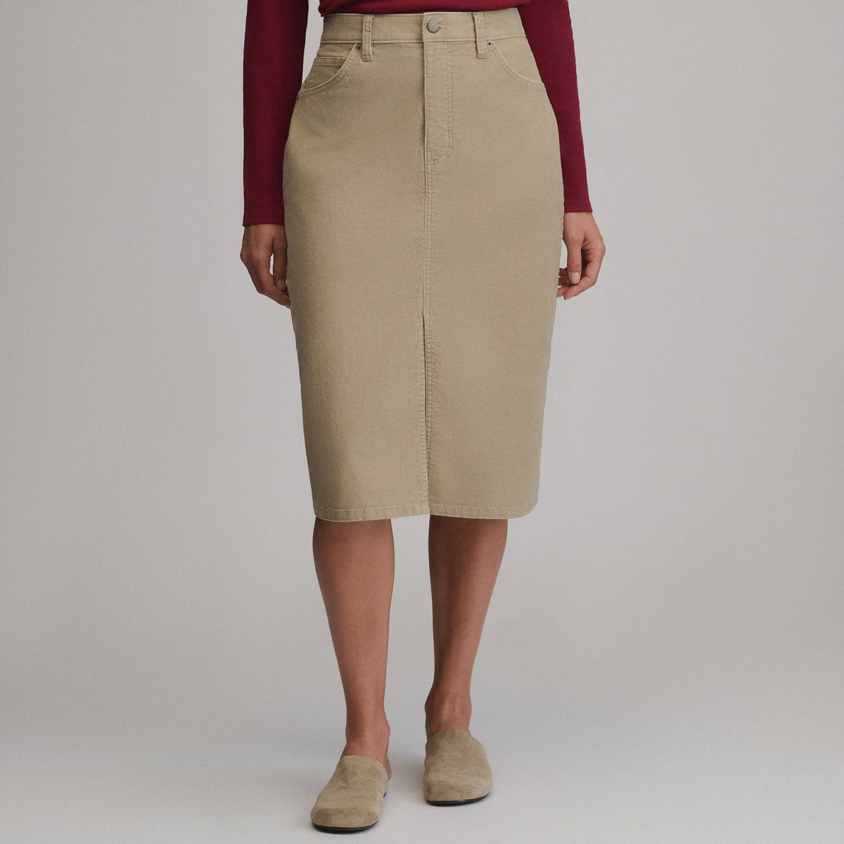 Women's Corduroy Skirt