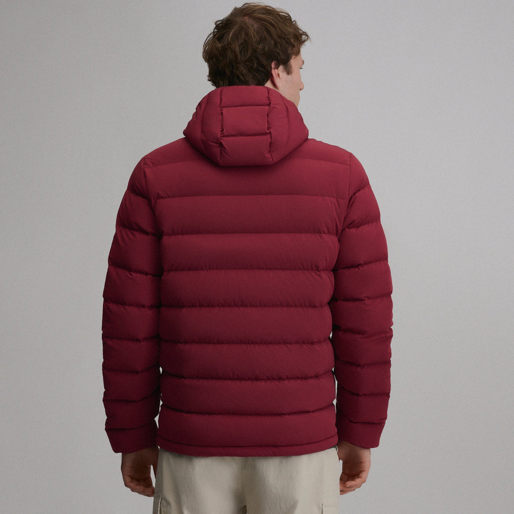 Men's EB Stretch Down Hooded Jacket