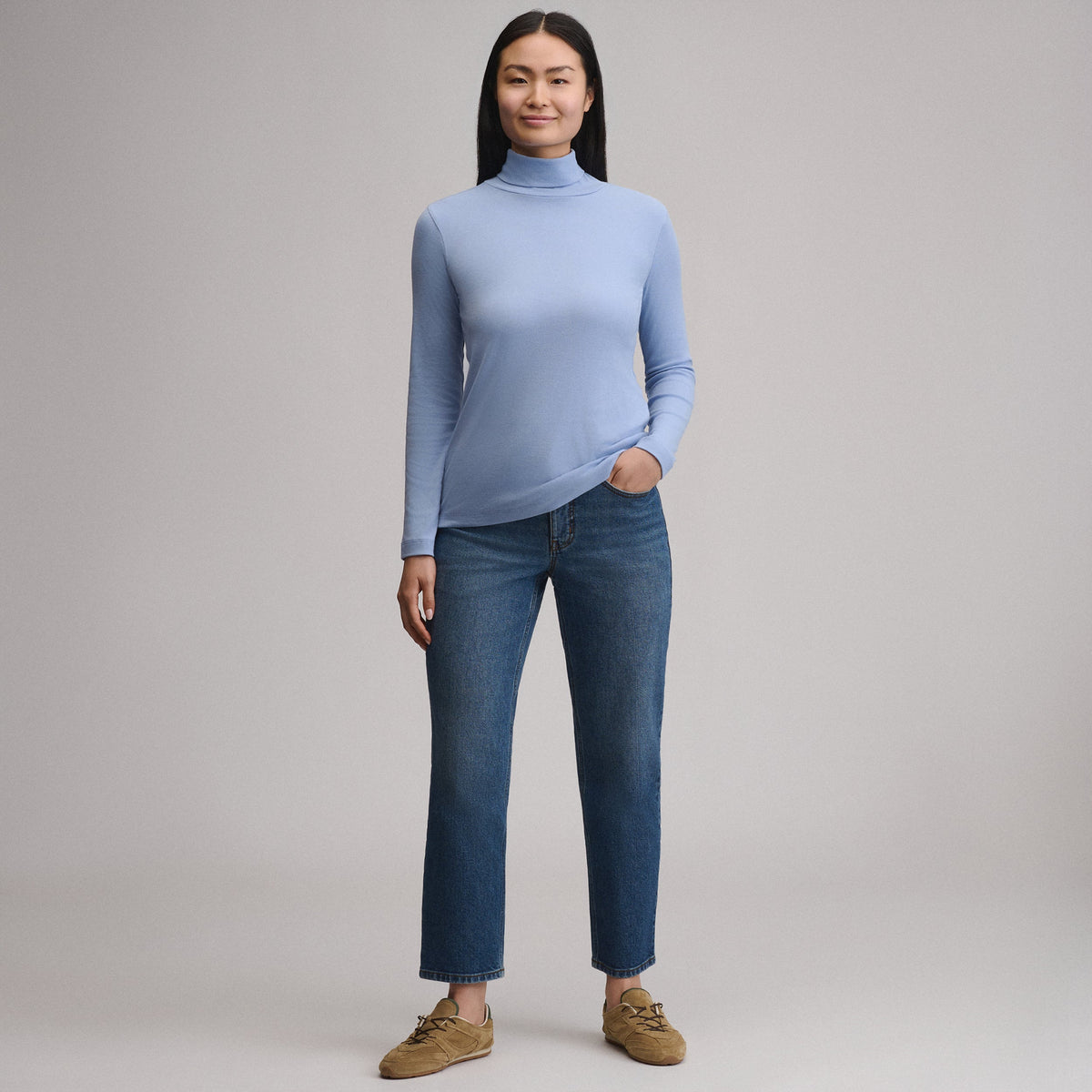 Women's Long-Sleeve Everyday Turtleneck