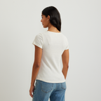 Women's Pointelle Dobby Shirt