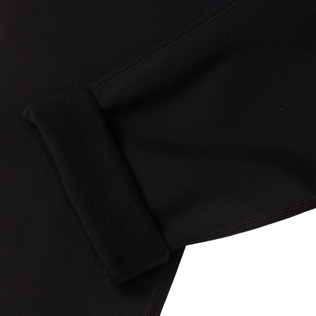 Girls Plush Lined Leggings - Heather