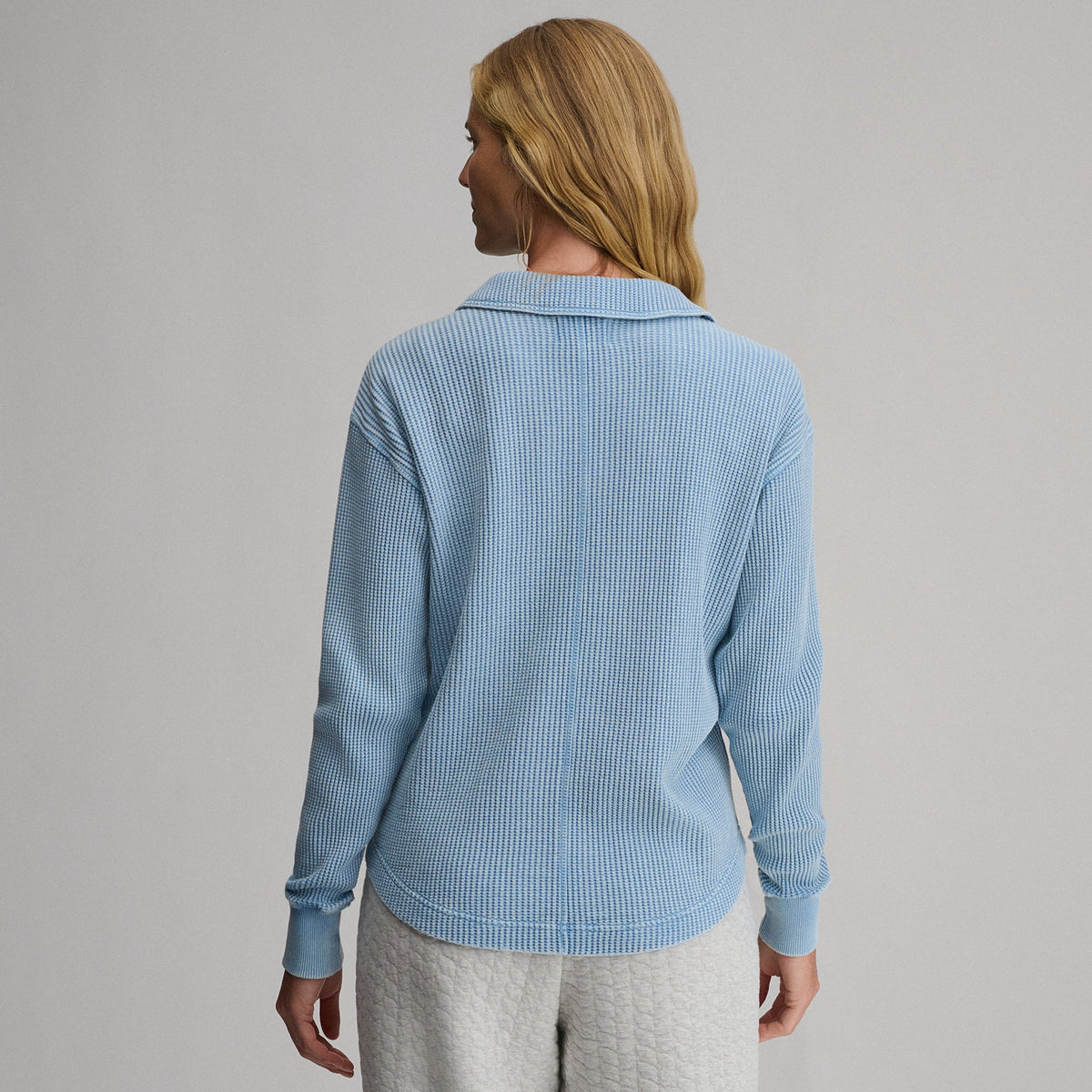 Women's Lounge V-Neck Thermal Crew