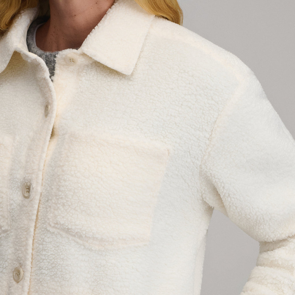 Women's Fleece Shirt Jacket