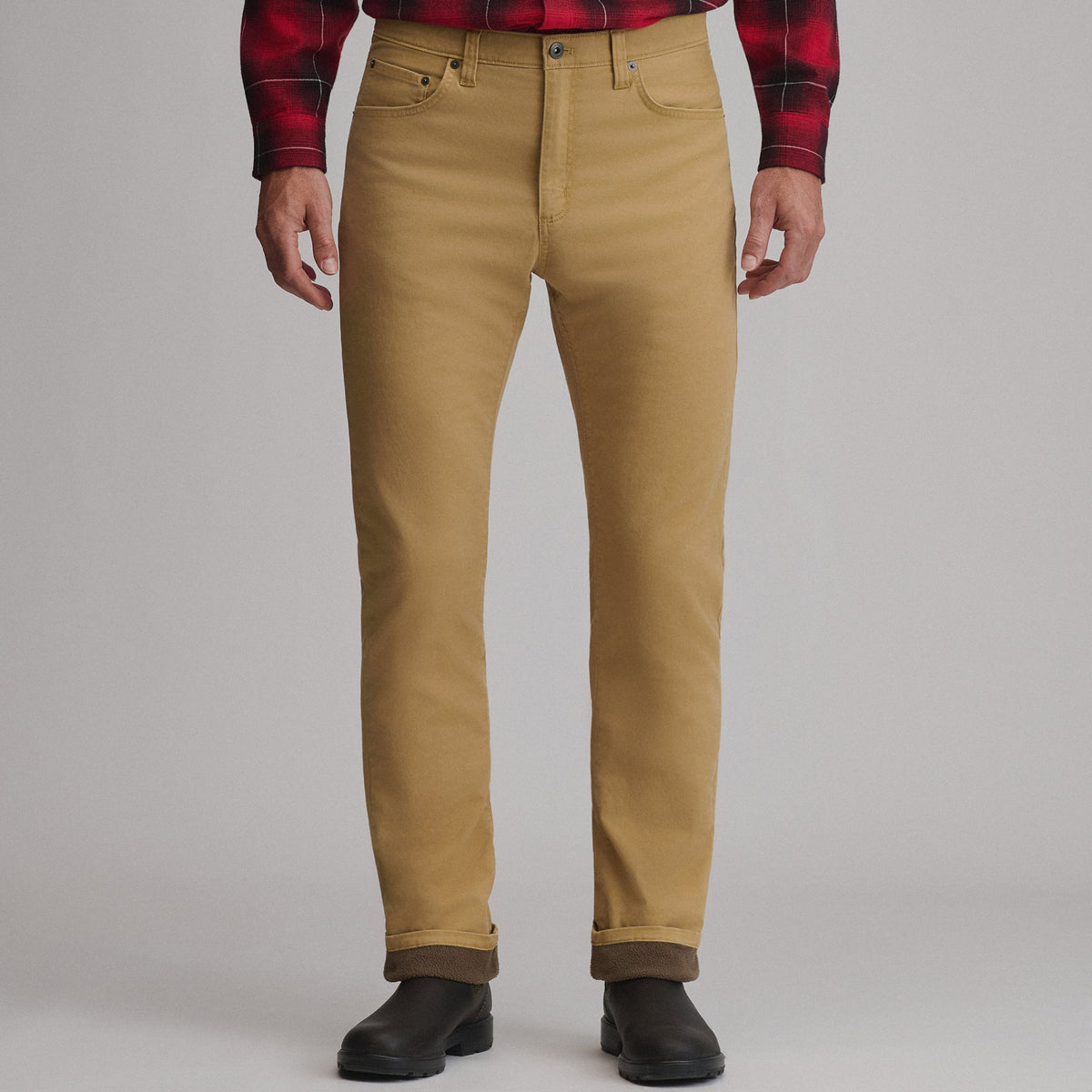 Men's Lined Legend Wash Twill 5-Pocket Pants