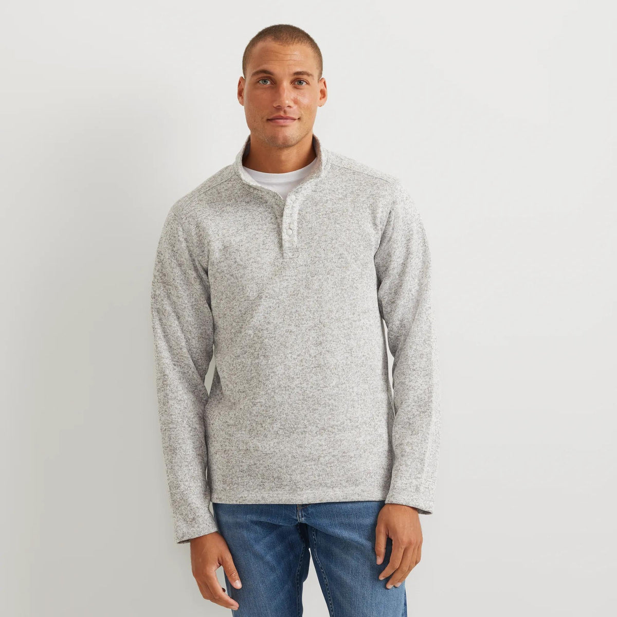 Men's Radiator Fleece 2.0 Snap Mock Pullover