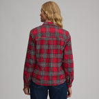 Women's Long-Sleeve Heritage Soft Classic Novelty Flannel Shirt