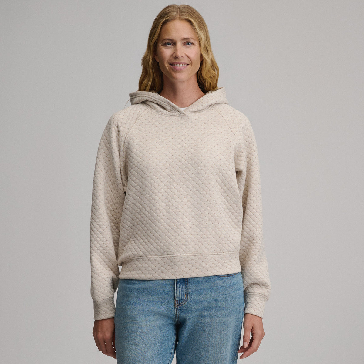 Women's Quilted Hoody