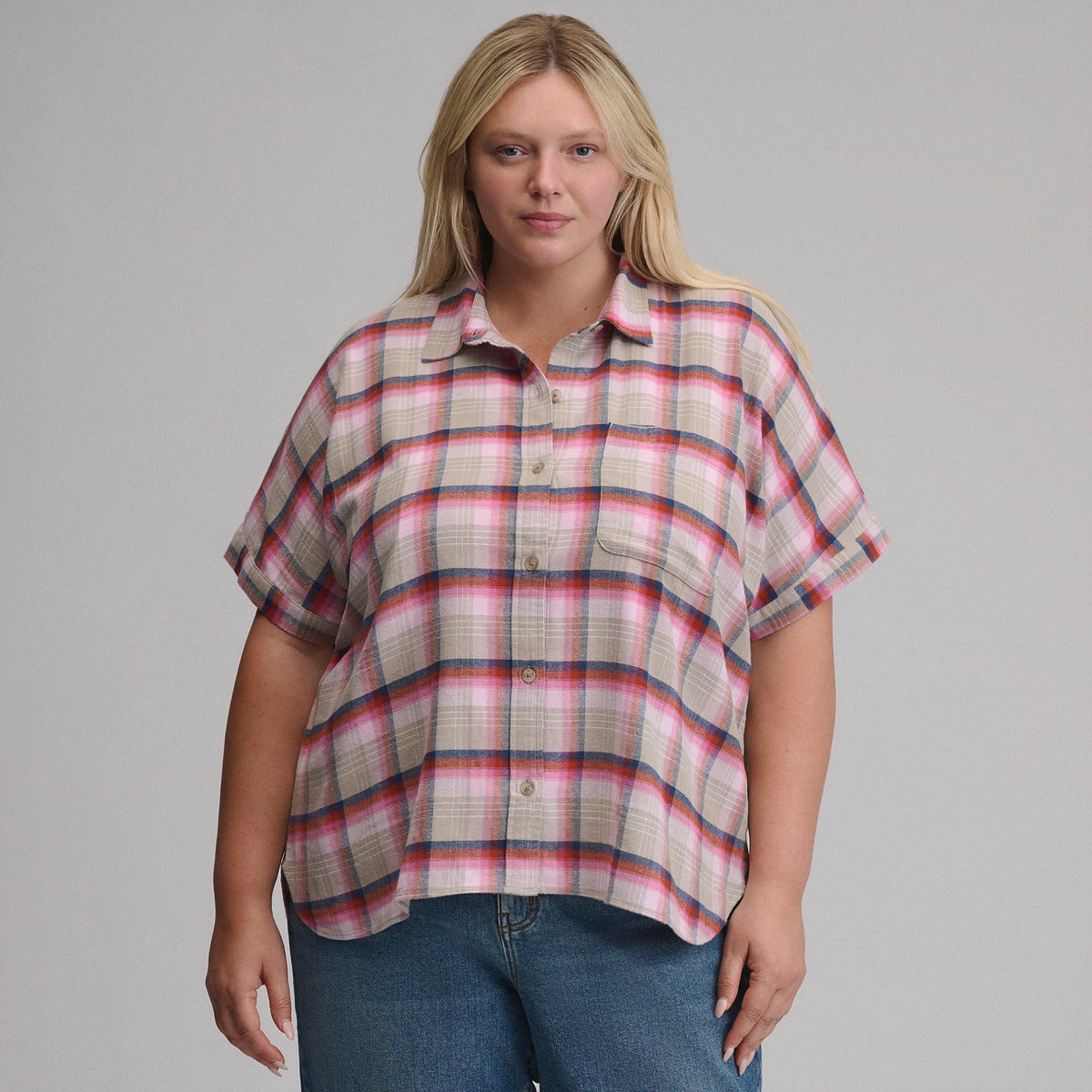 Women's W Field Flex Flannel Short-Sleeve Shirt