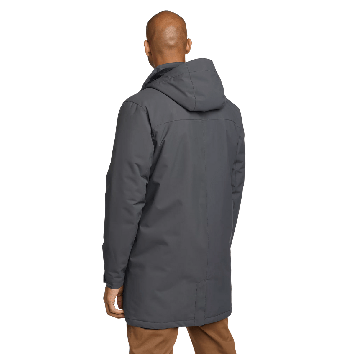 Men's Mainstay Insulated Waterproof Hooded Trench Coat