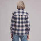 Women's Long-Sleeve Western Button-Down Shirt