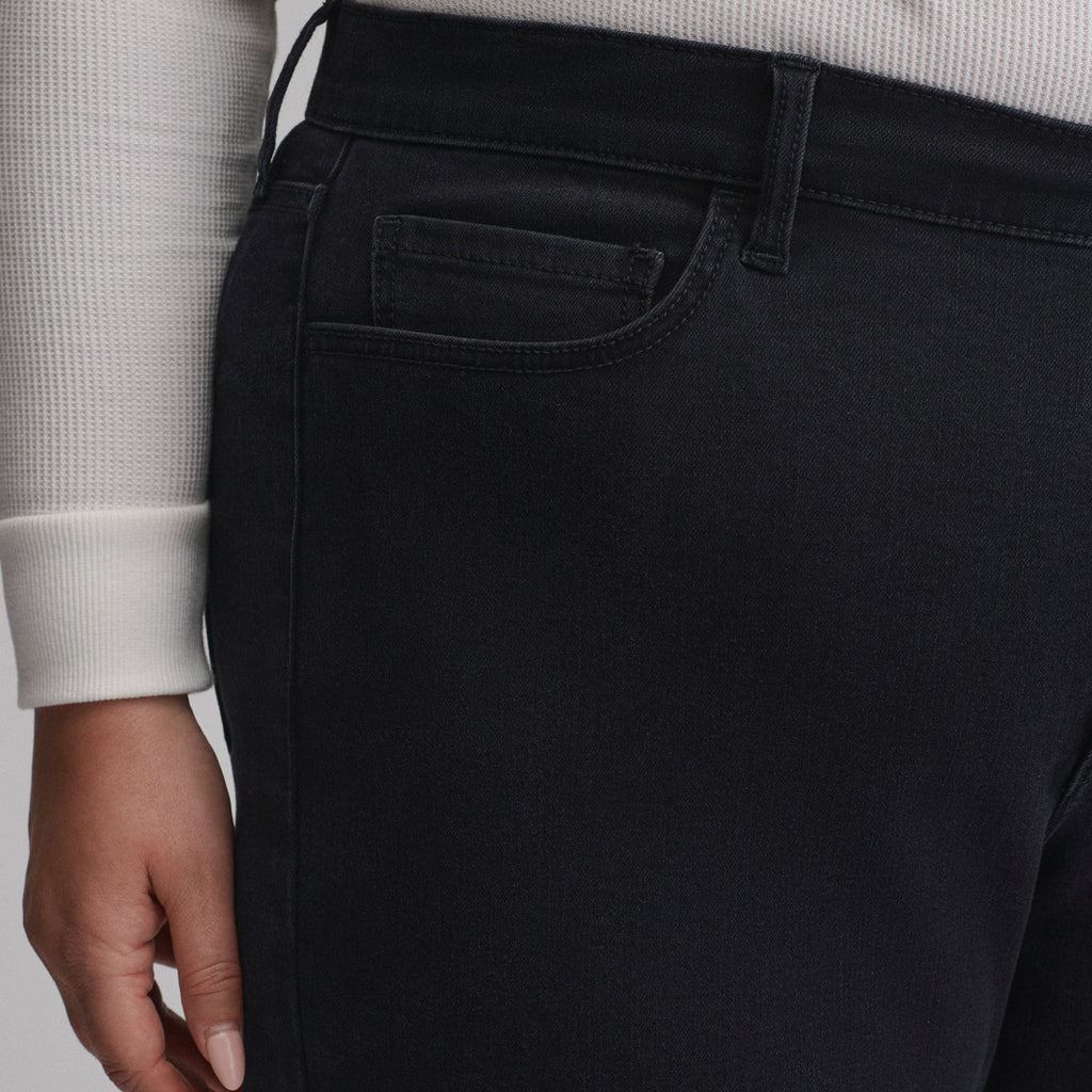 Women's Venture Stretch High-Rise Straight Leg Jeans