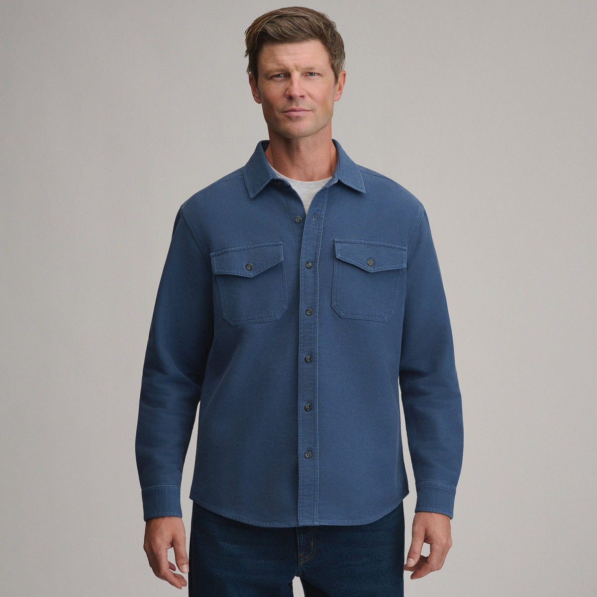 Men's Long-Sleeve Chamois Shirt