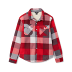 Boys Faux Shearling Shacket