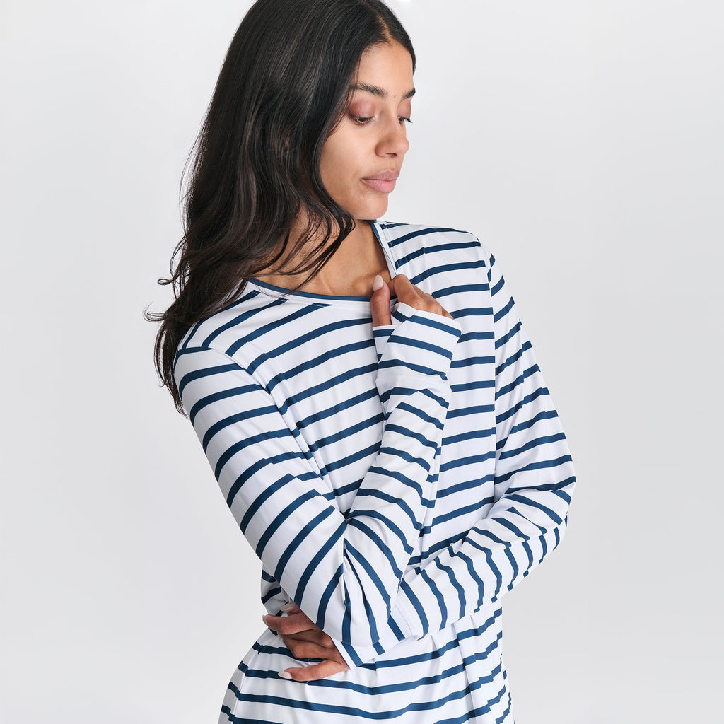 Women's Sundrift UPF Striped Shirt