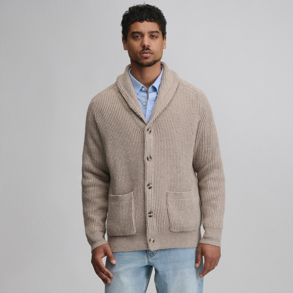 Men's Fletcher Bay Shawl Collar Cardigan Sweater