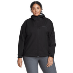 Women's Cloud Cap 3L Waterproof Stretch Hooded Rain Jacket