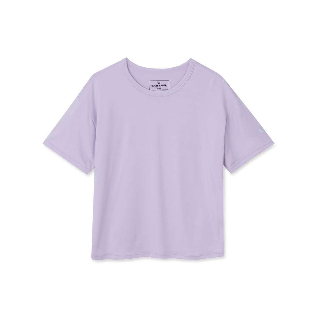 Girls Short Sleeve Trail Active T-Shirt