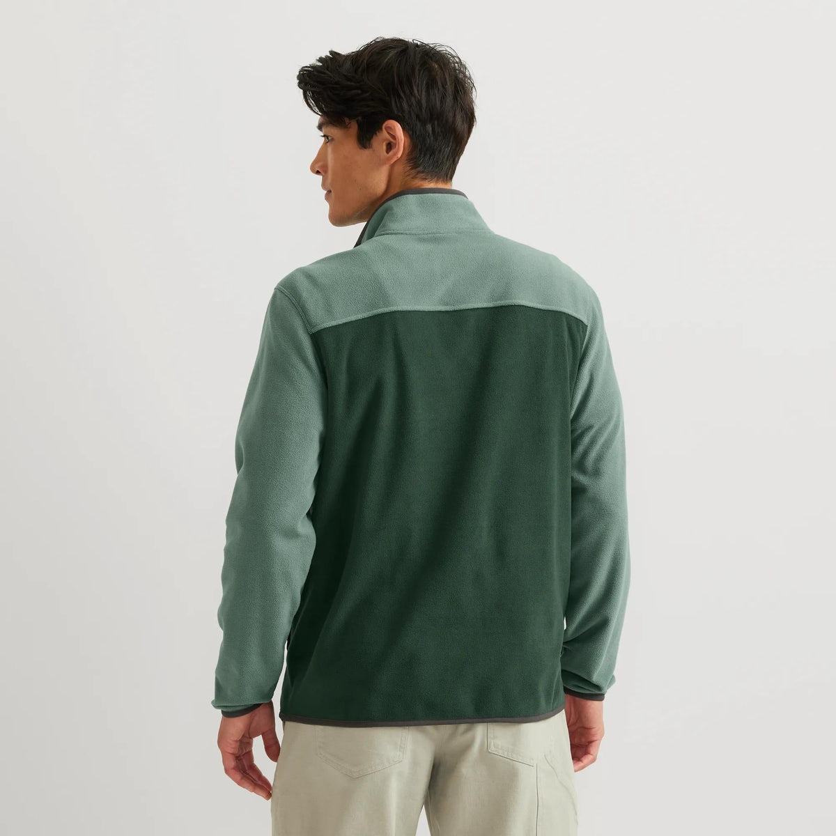 Men's Chutes Fleece Snap Mock Pullover