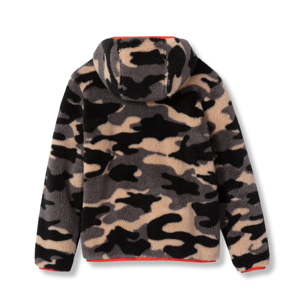 Kids Quest Fleece Plush Hooded Jacket - Print
