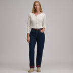 Women's Boyfriend Flannel Lined Jean
