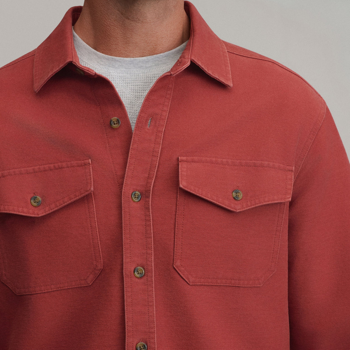 Men's Long-Sleeve Chamois Shirt