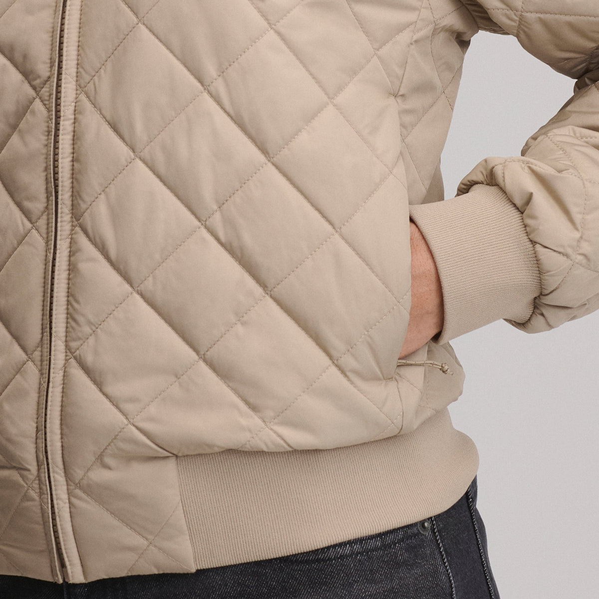 Women's Quilted Bomber