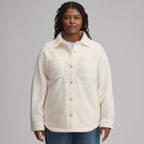Women's Fleece Shirt Jacket