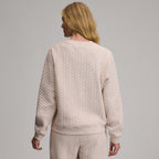 Women's Quilted Crew