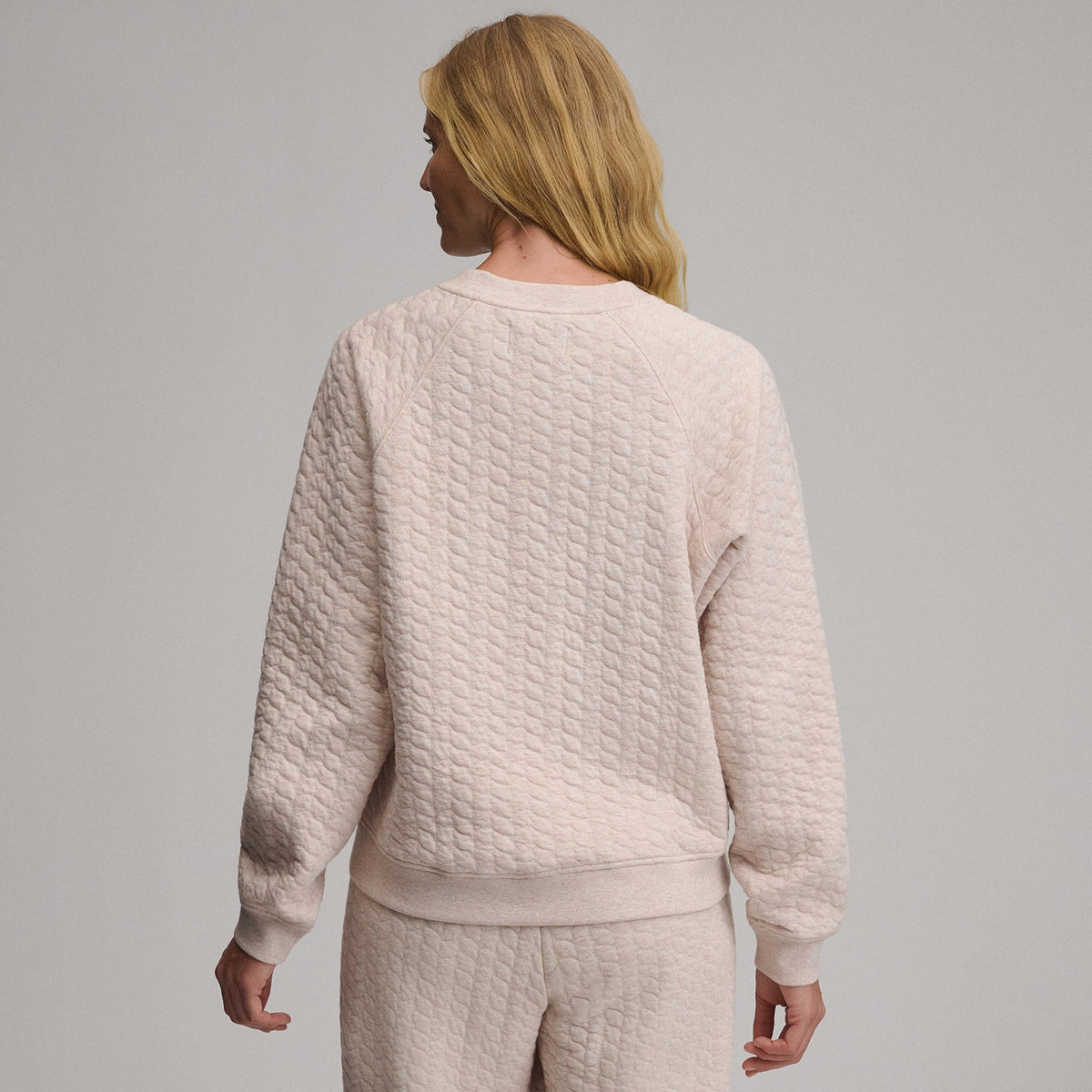 Women's Quilted Crew