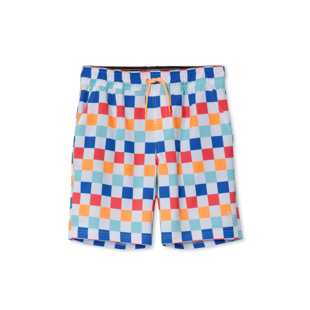 Boys Sea Spray Printed Comfort Liner Swim Shorts