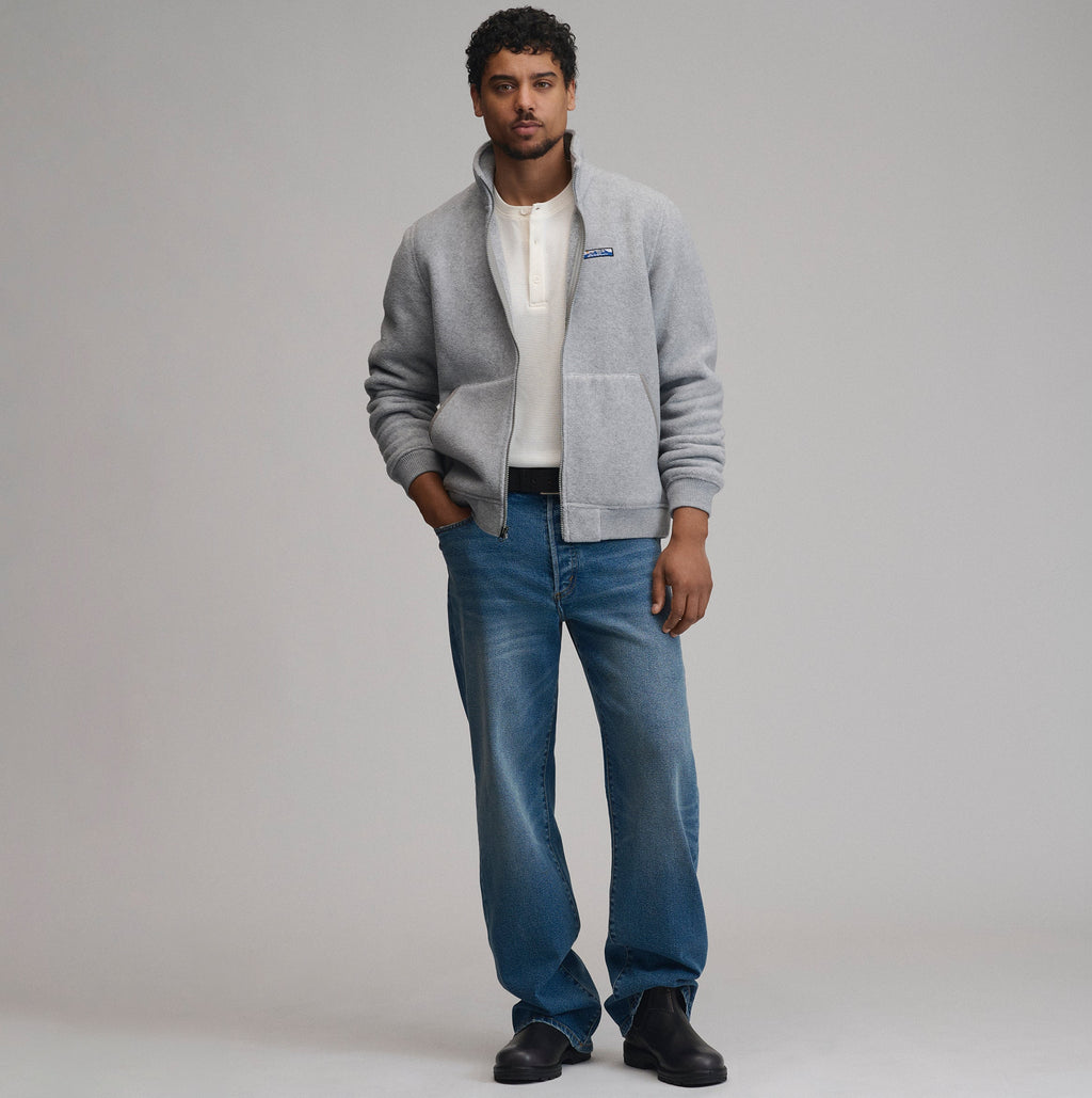 Men's Authentic Outdoor Fleece Full-Zip Pullover