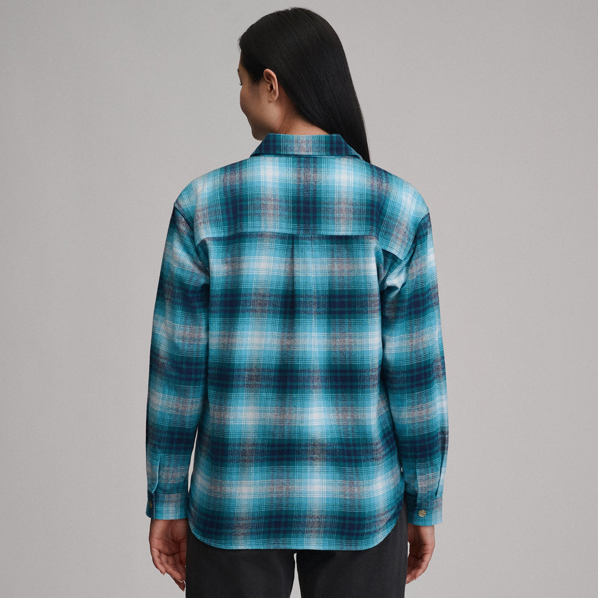 Women's Long-Sleeve Heritage Soft Boyfriend Flannel Shirt