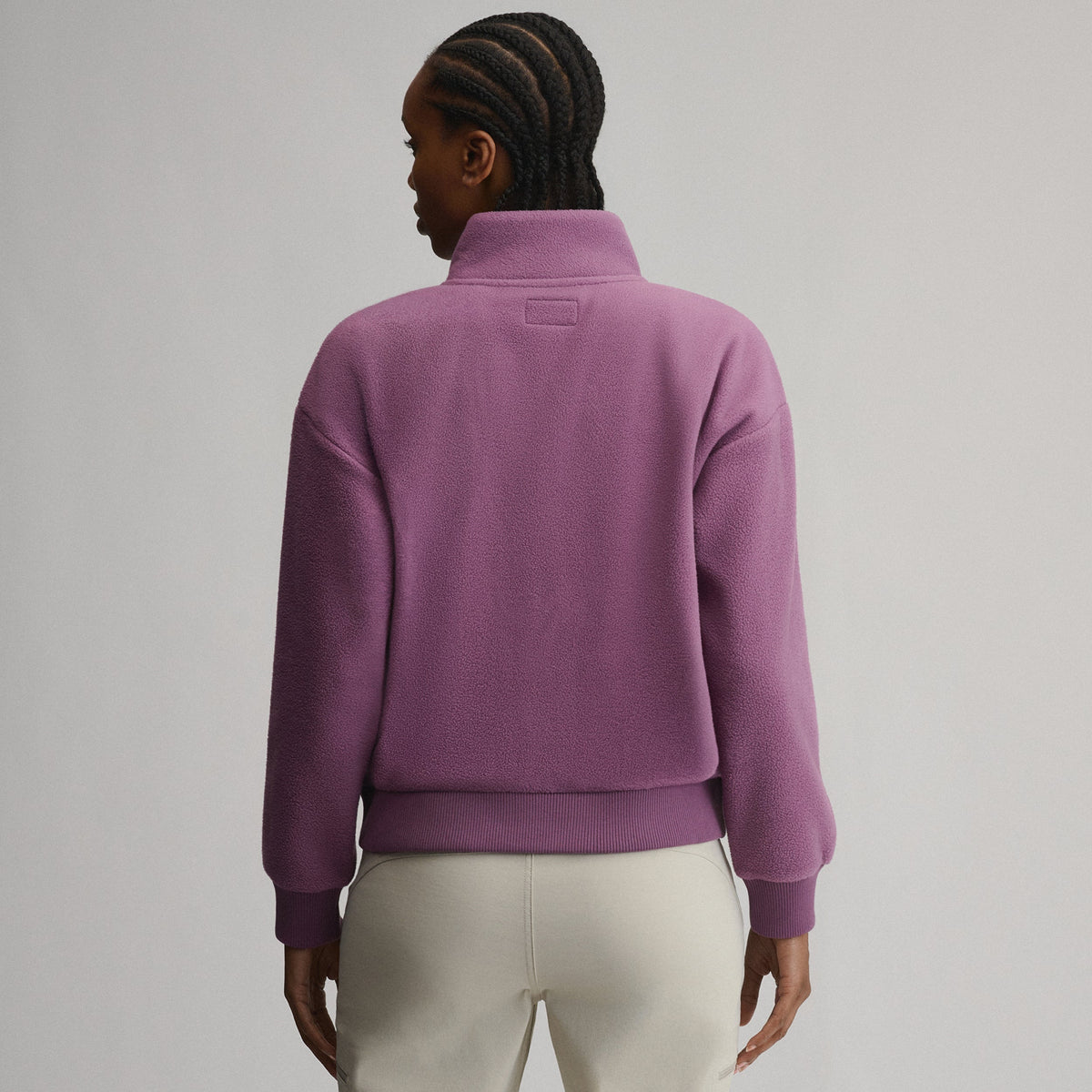 Women's Authentic Outdoor Fleece 1/4-Zip Mock Pullover