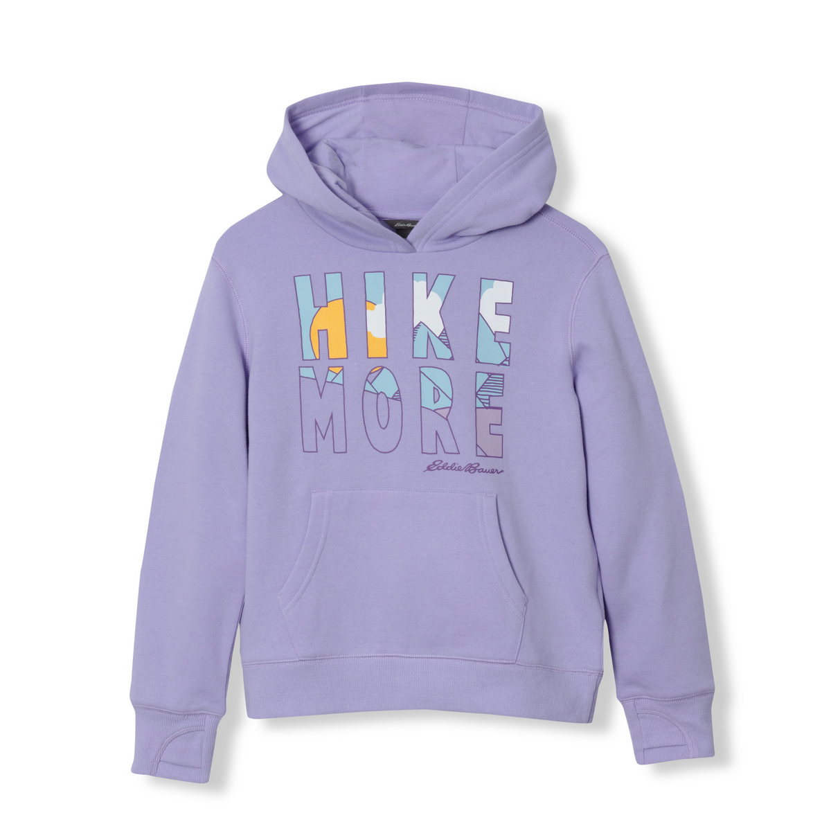 Girls Graphic Camp Fleece Hoodie