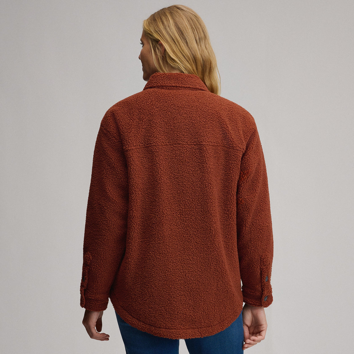 Women's Fleece Shirt Jacket
