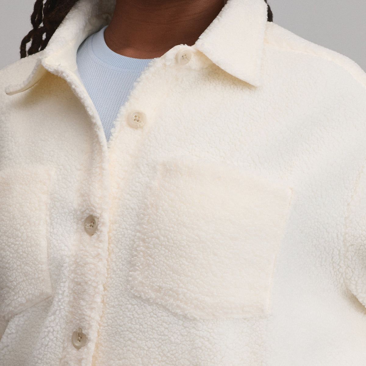 Women's Fleece Shirt Jacket