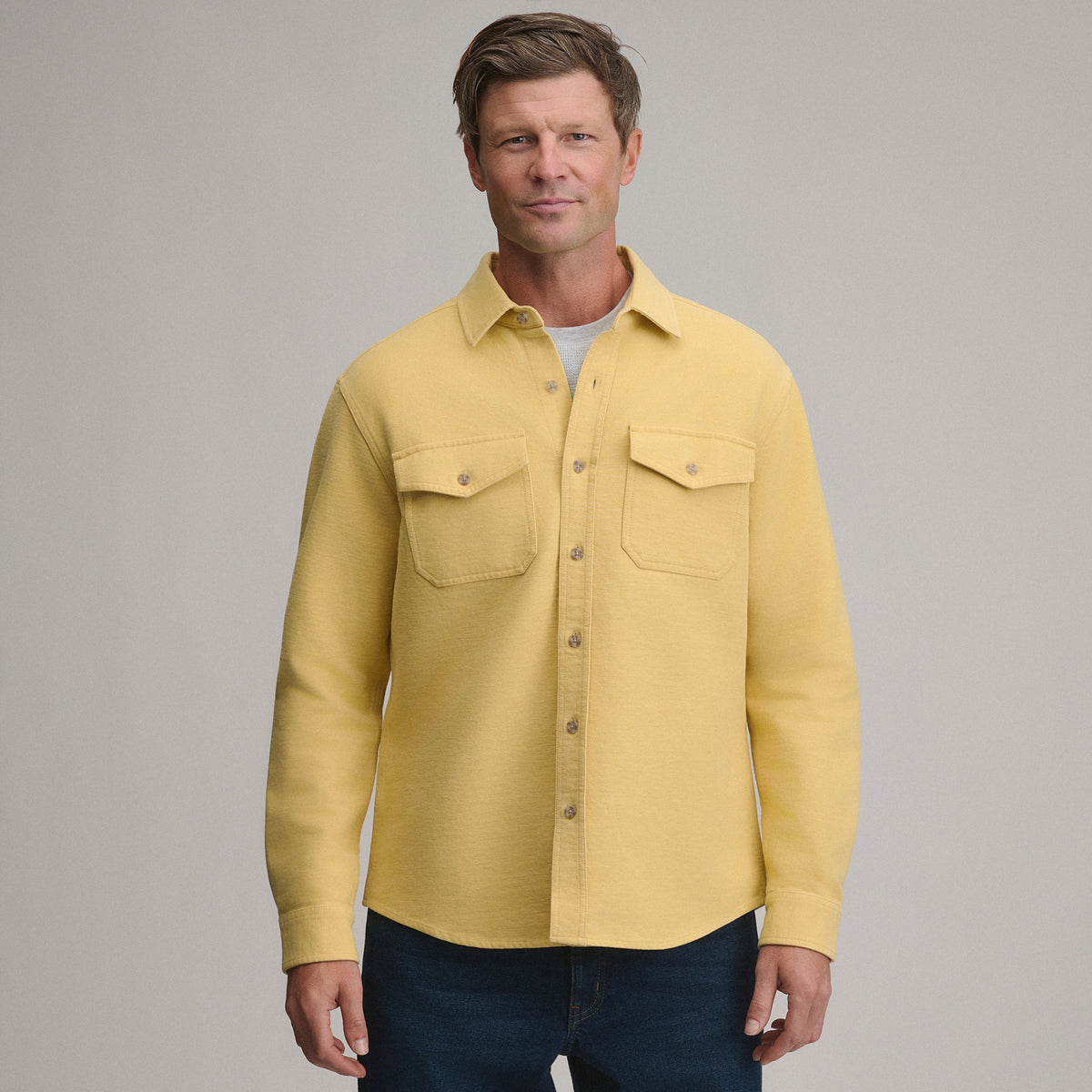 Men's Long-Sleeve Chamois Shirt