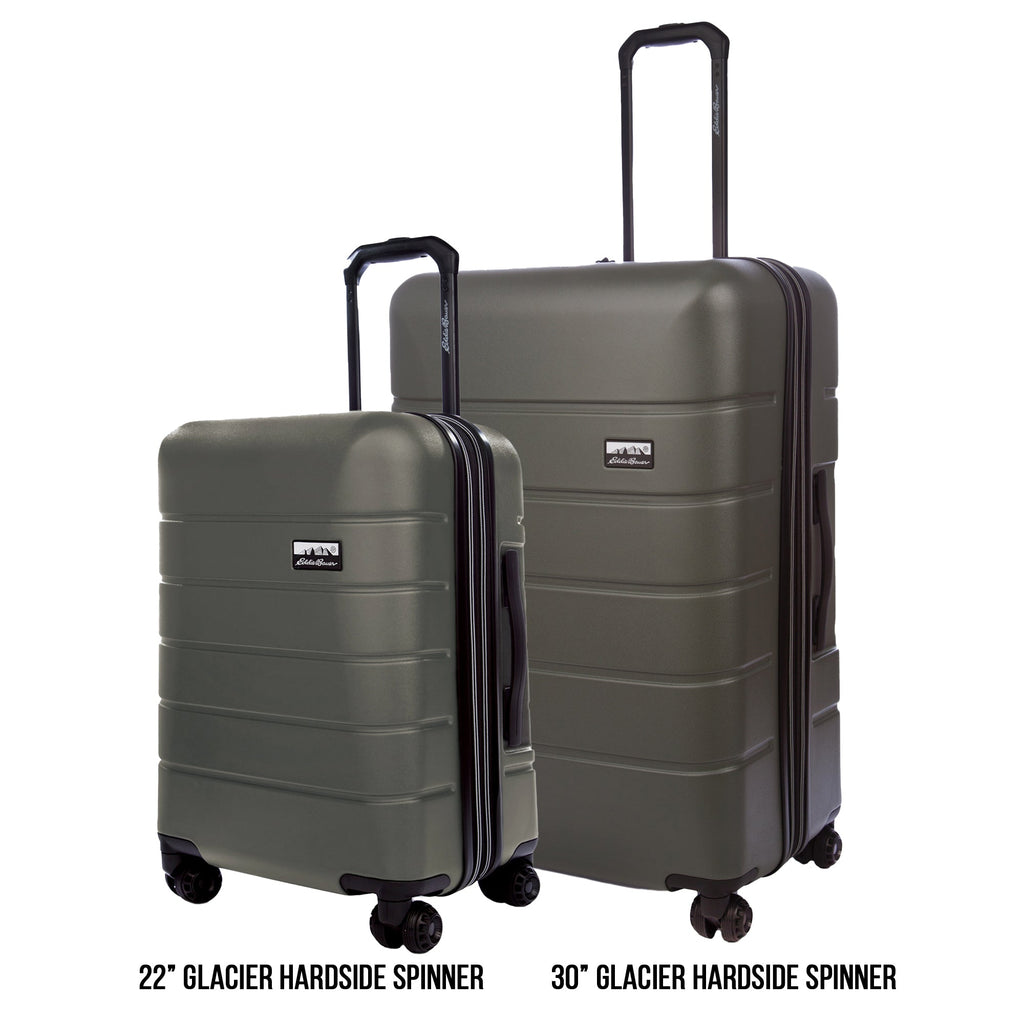2 Pc Set Glacier Hardside Spinner (30" And 22")