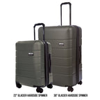 2 Pc Set Glacier Hardside Spinner (30" And 22")