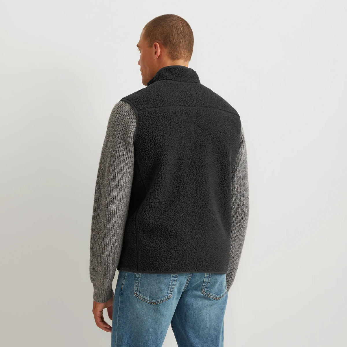 Men's Chilali Faux Shearling Fleece Vest