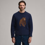 Men's Classic Crew Bear Sweater