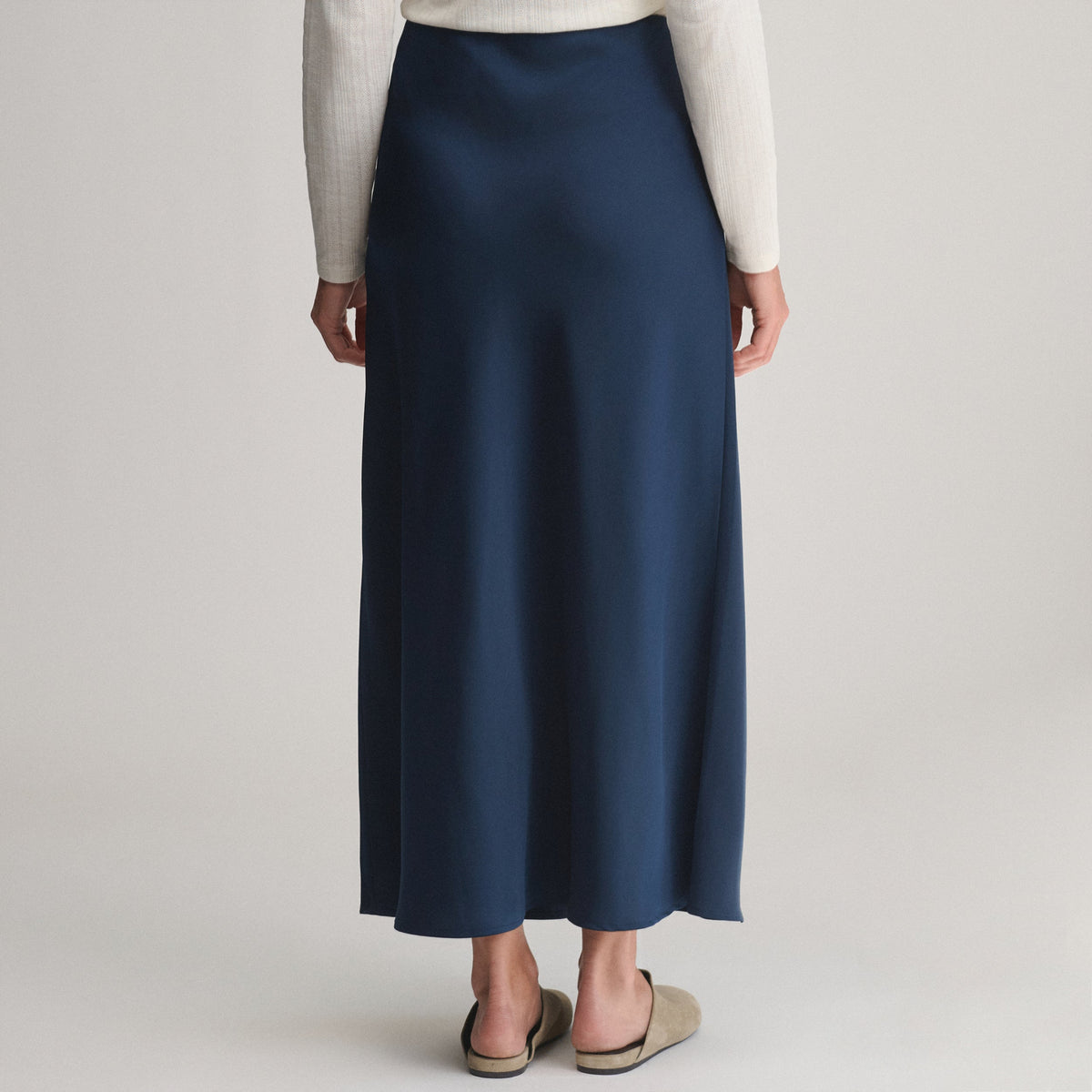Women's Bias Midi Skirt