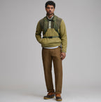 Men's Authentic Outdoor Fleece Snap-Mock Pullover
