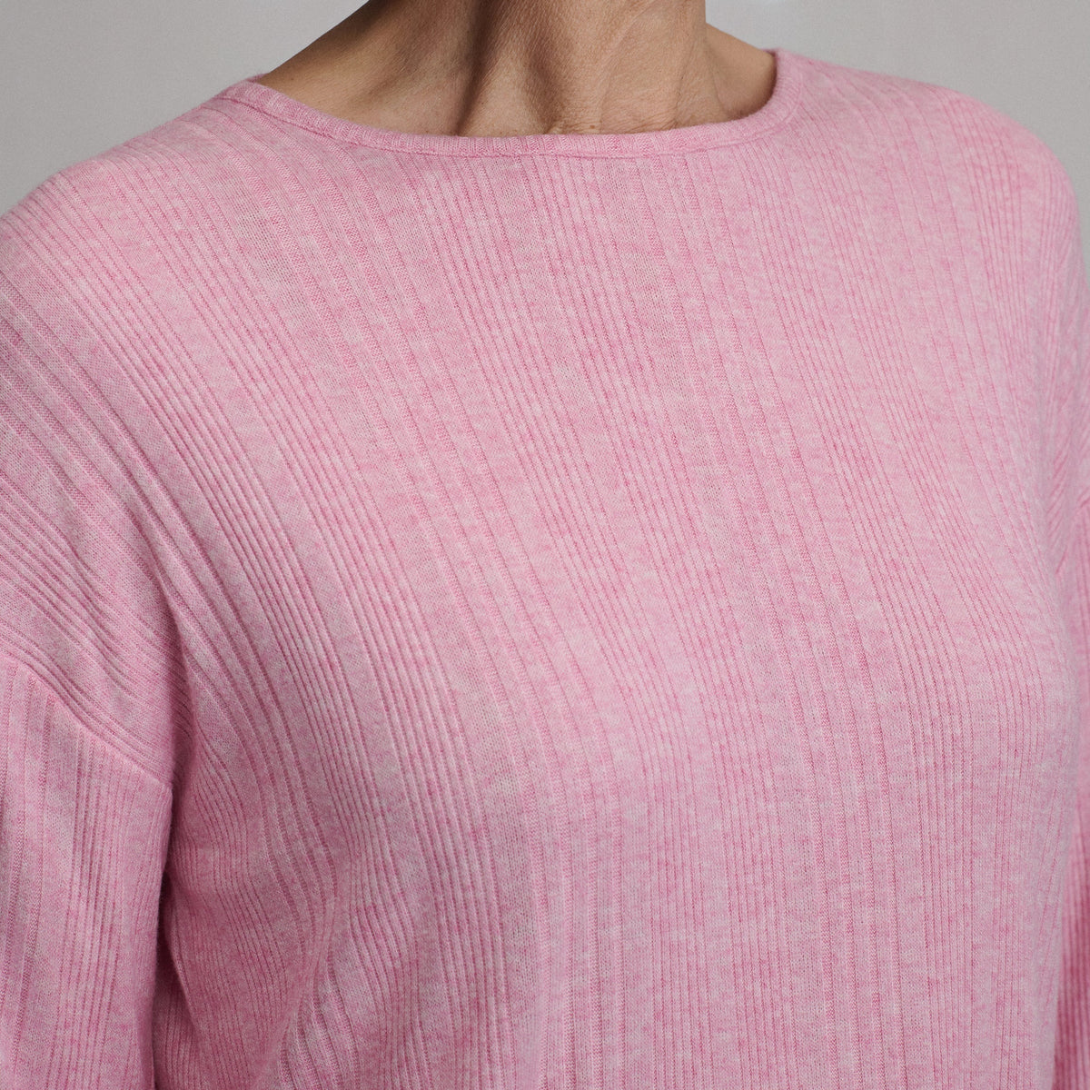Women's Long-Sleeve Cozy Rib Crew