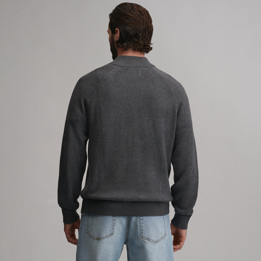 Men's Classic Quarter-Zip Sweater