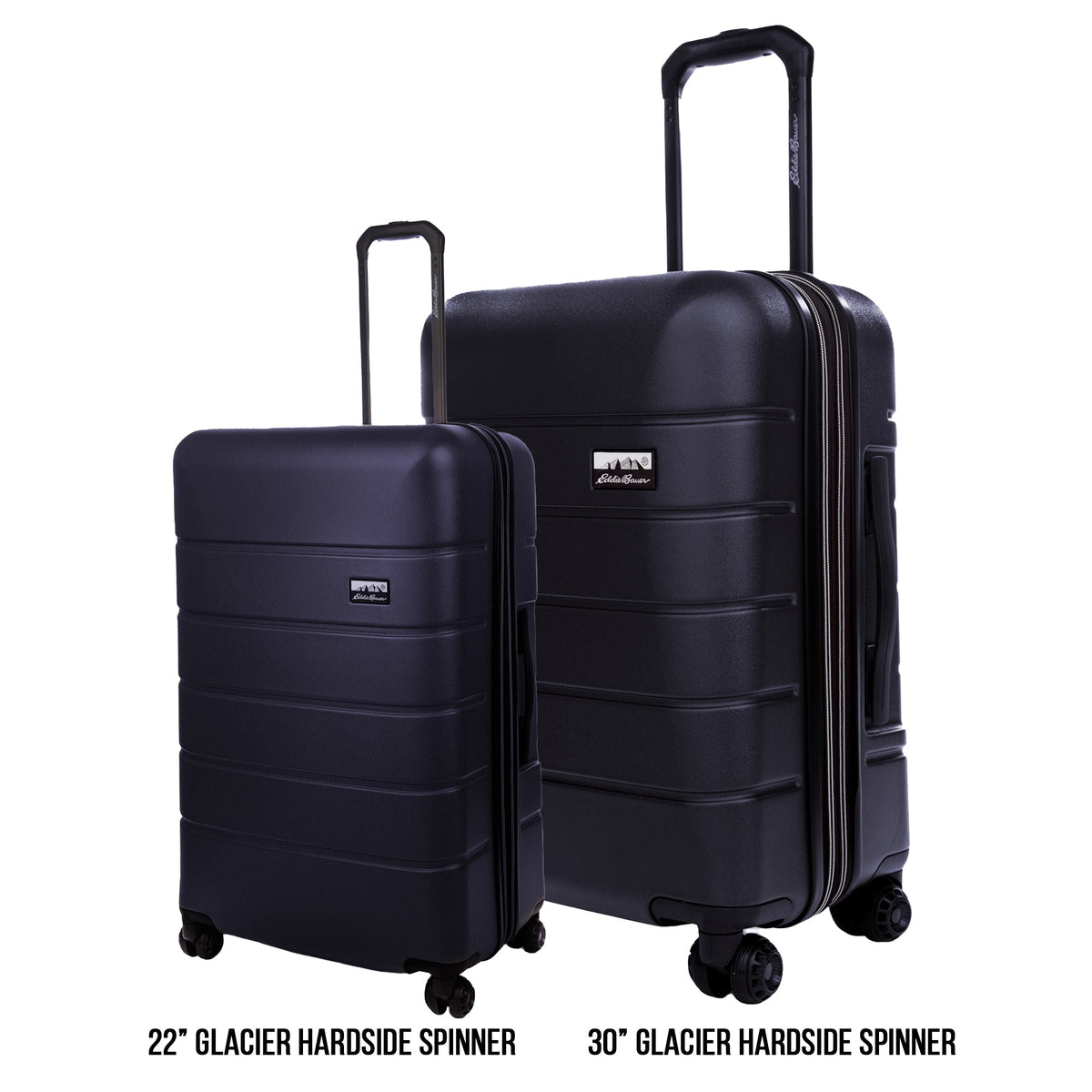 2 Pc Set Glacier Hardside Spinner (30" And 22")