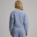 Women's Quilted Crew