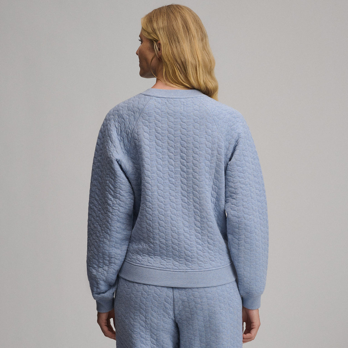 Women's Quilted Crew