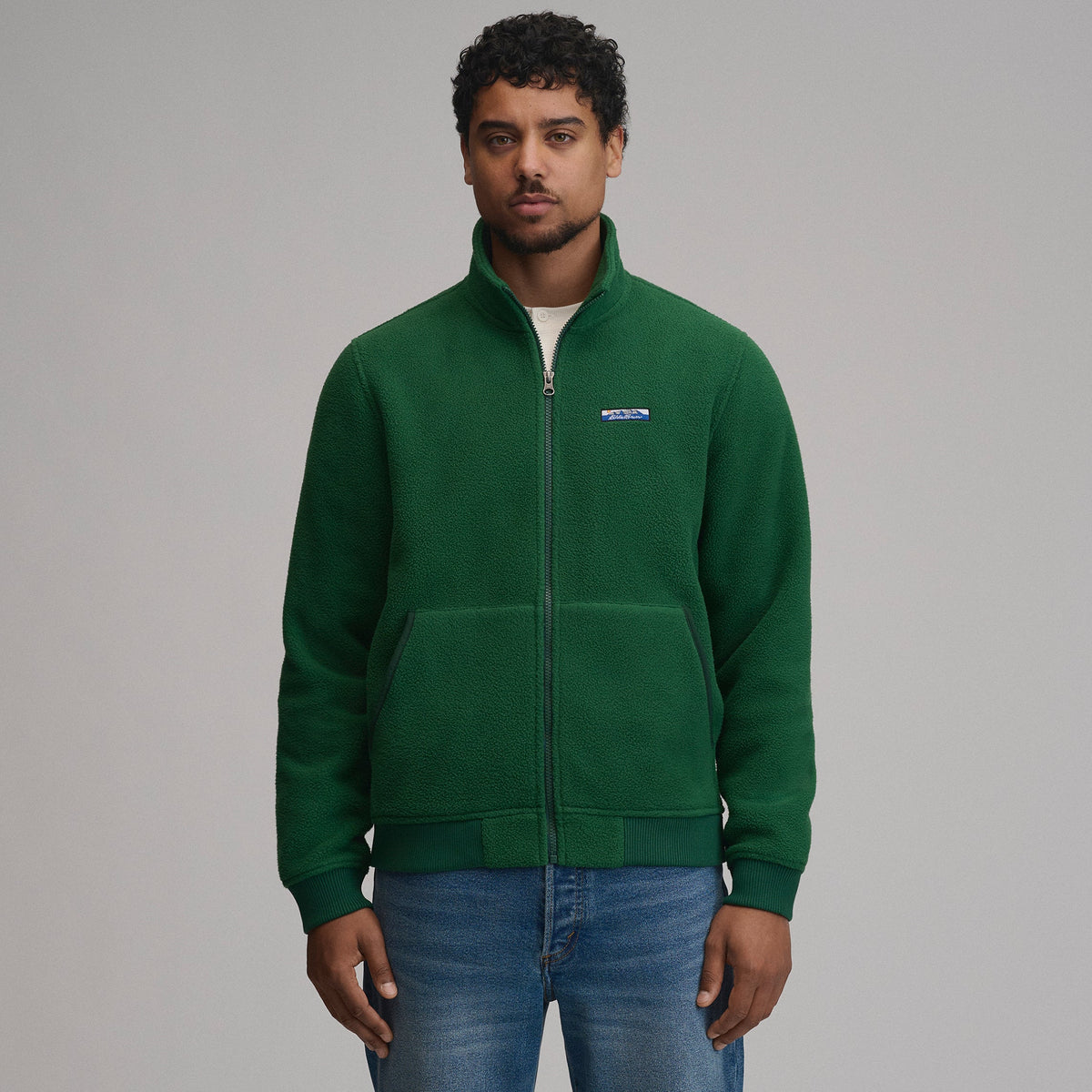 Men's Authentic Outdoor Fleece Full-Zip Pullover