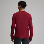Men's Legend Wash 100% Cotton Long-Sleeve Classic T-Shirt